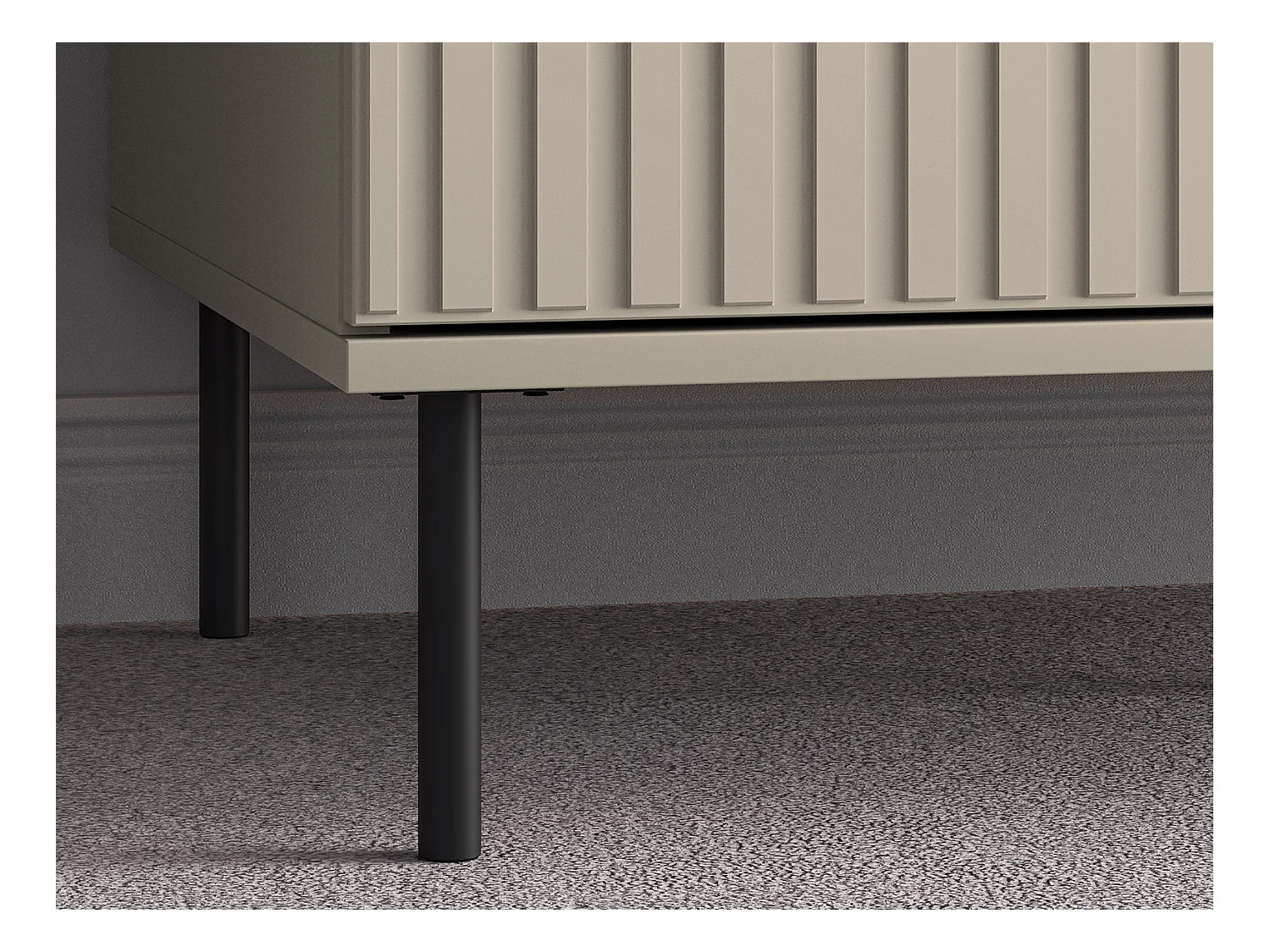 WOHNZIMMER-SET Sophie kaschmir matt 6-teilig