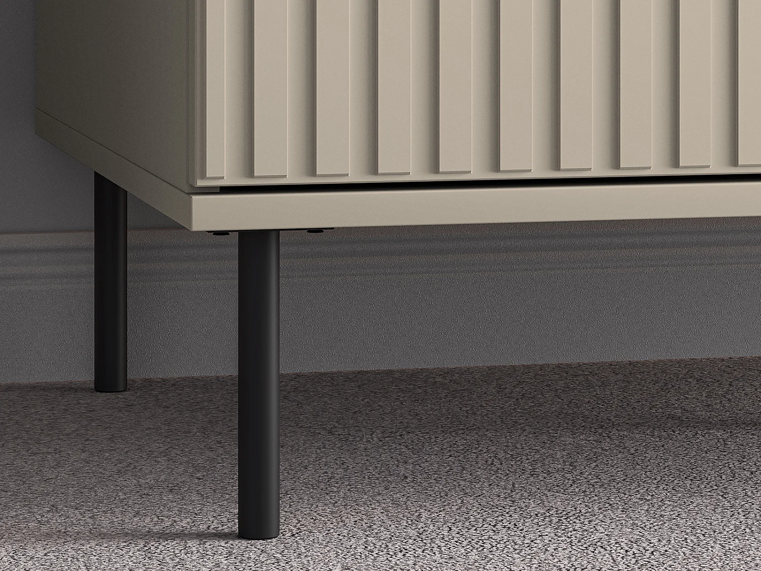 WOHNZIMMER-SET Sophie kaschmir matt 6-teilig