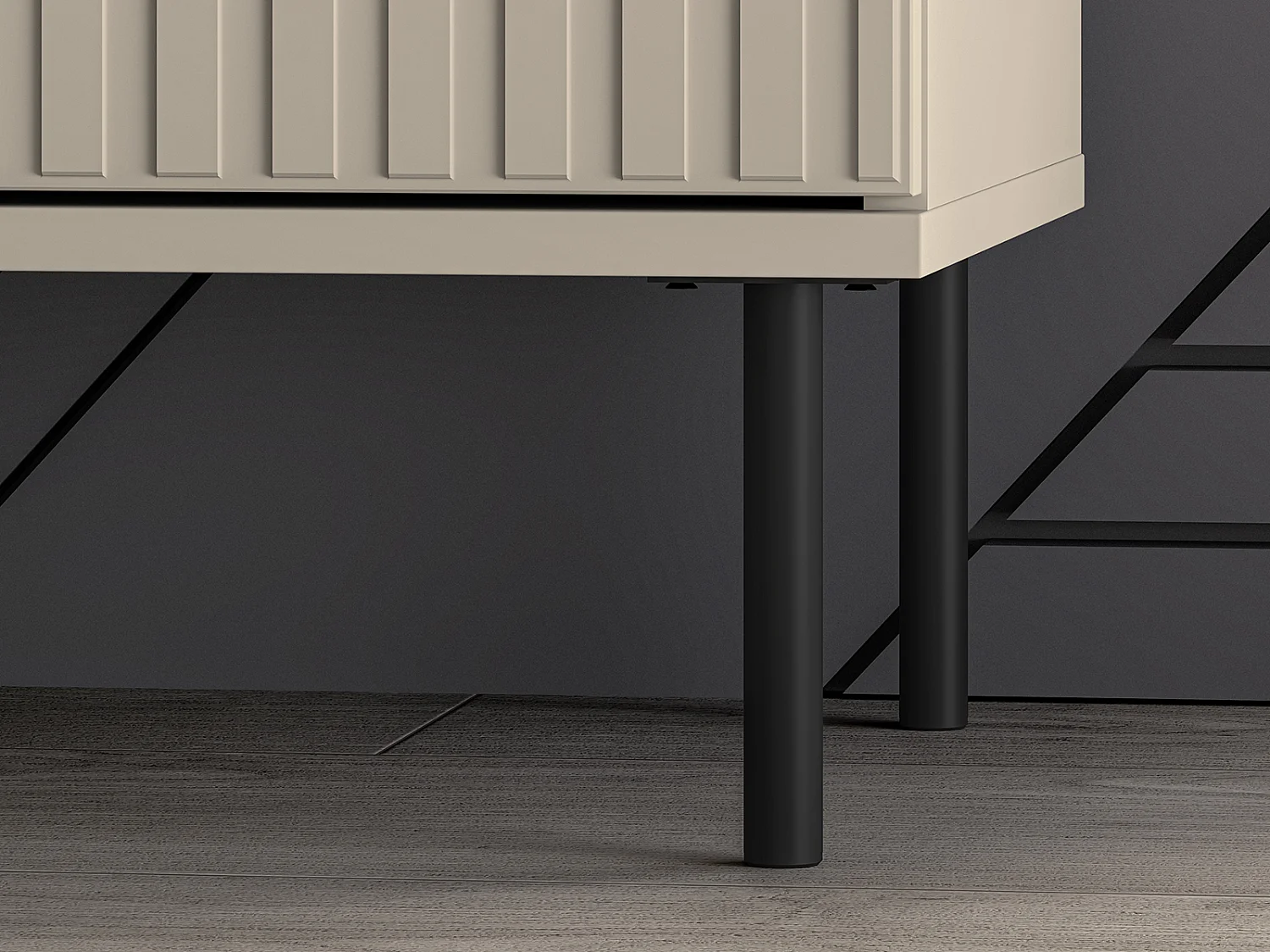 WOHNZIMMER-SET Sophie kaschmir matt 3-teilig