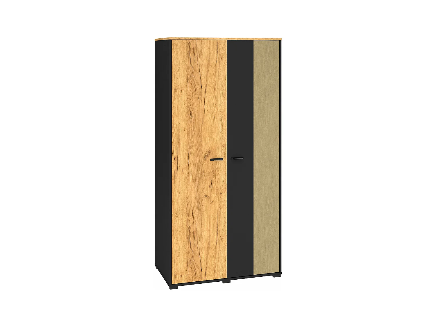 KLEIDERSCHRANK Colt kaschmir matt 92 / 55 / 190 cm