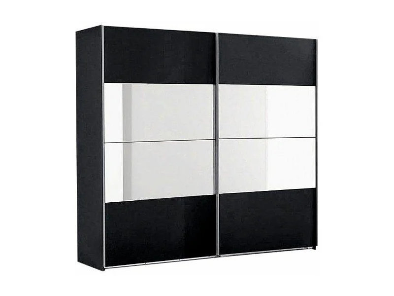 SCHWEBETÜRENSCHRANK Easy Plus Graphit 135 / 65 / 210 cm