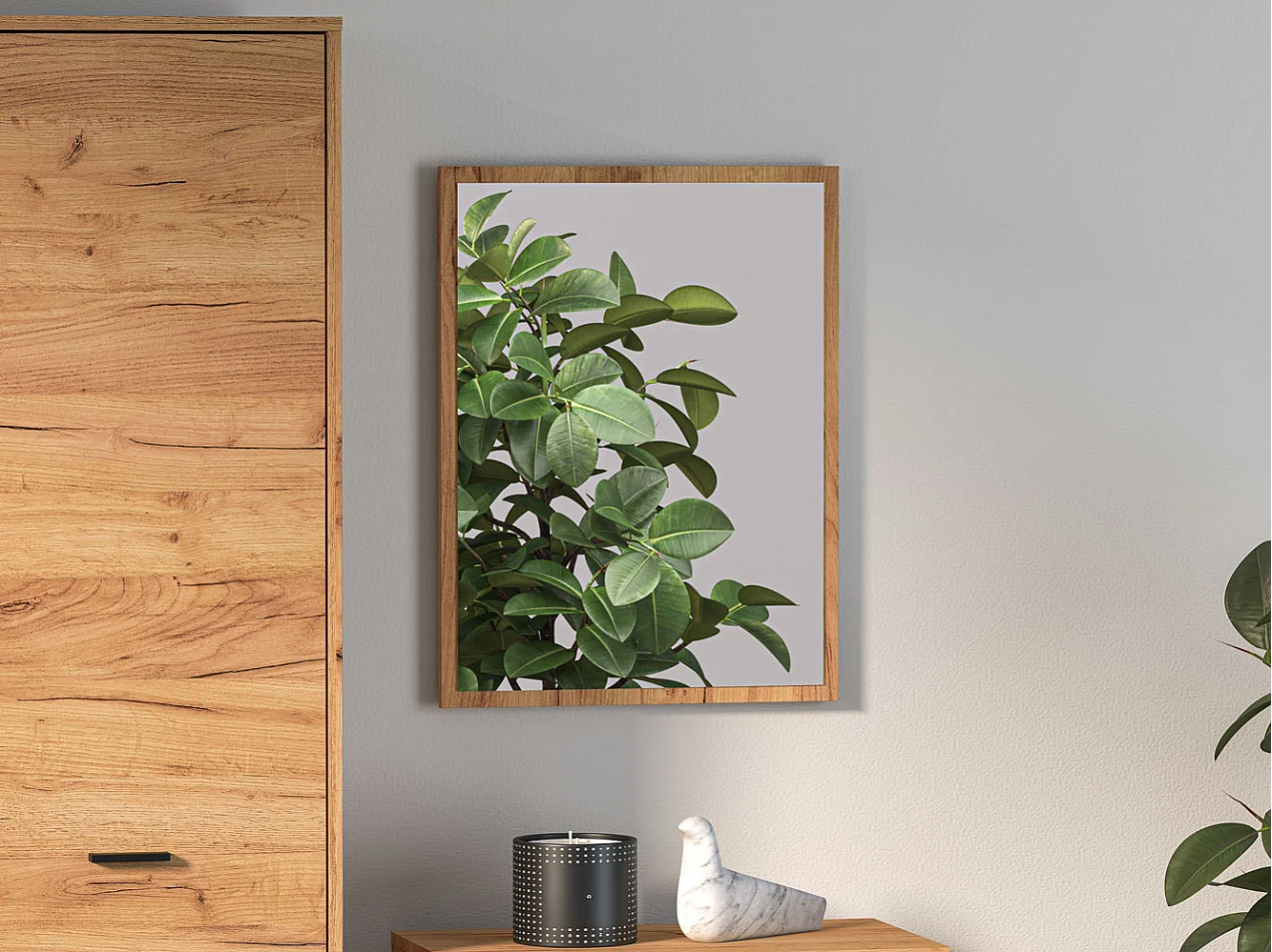 SPIEGEL Vasco Gold Craft Eiche 50 / 2 / 66cm