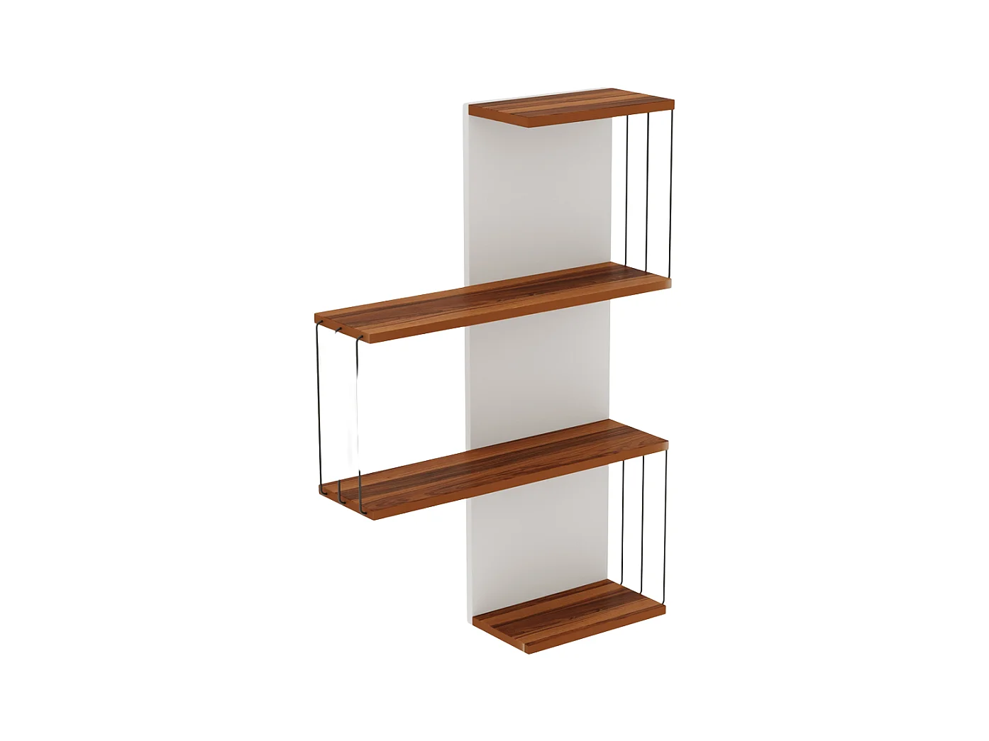 Etagère murale 4 tablettes H96 cm - CAMBEL