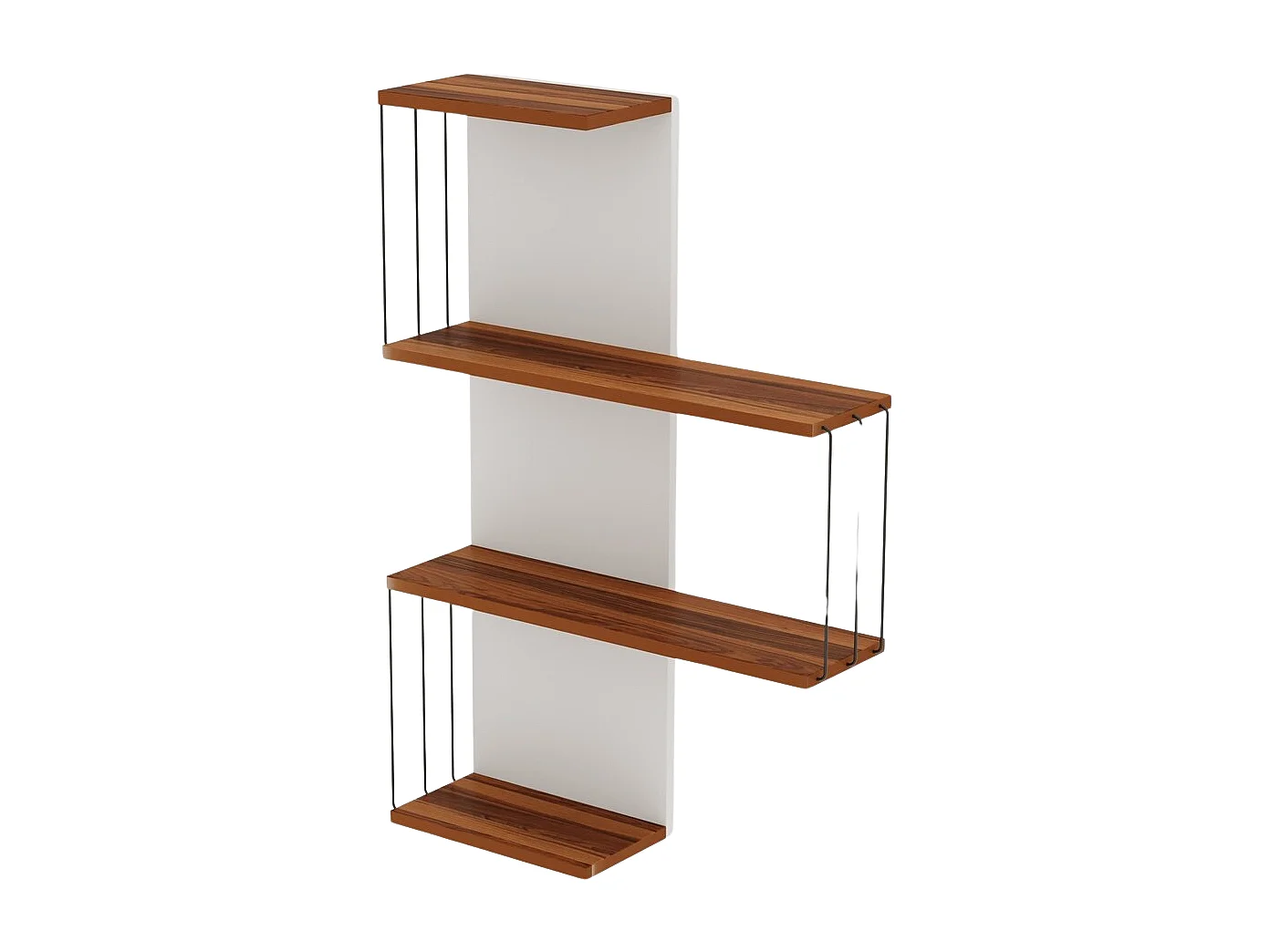 Etagère murale 4 tablettes H96 cm - CAMBEL