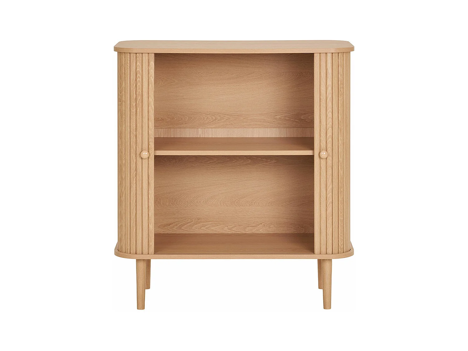 Aparador Nikko con 2 puertas, pino natural.