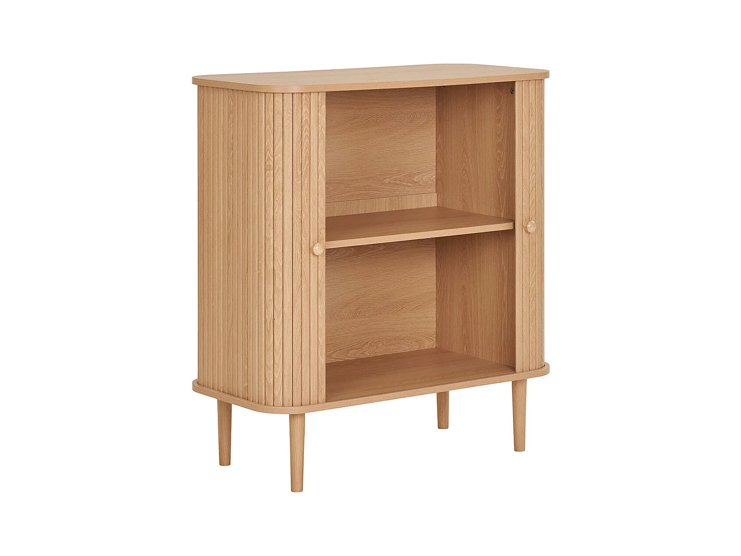 Aparador Nikko con 2 puertas, pino natural.