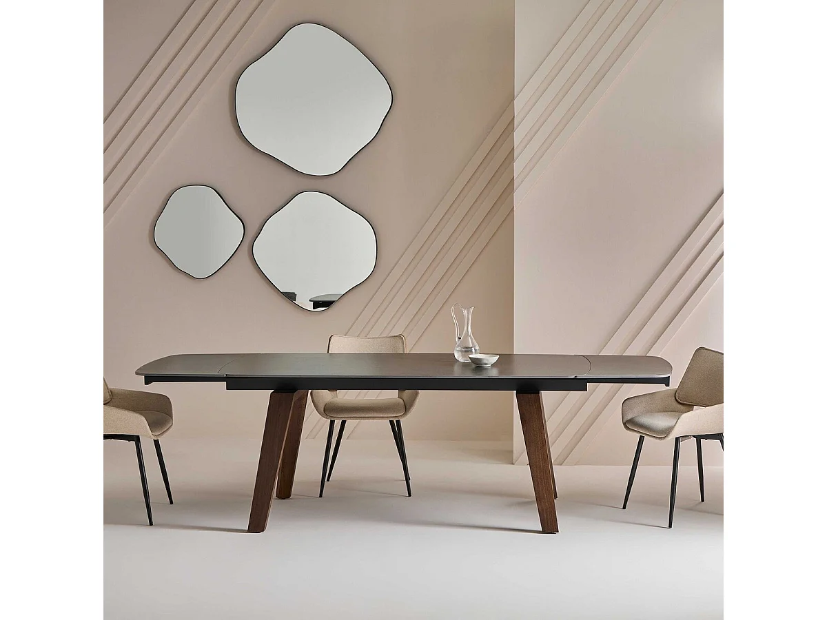 Table en céramique avec allonges L180 cm - VECCHIO