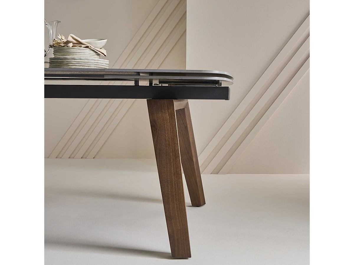 Table en céramique avec allonges L180 cm - VECCHIO