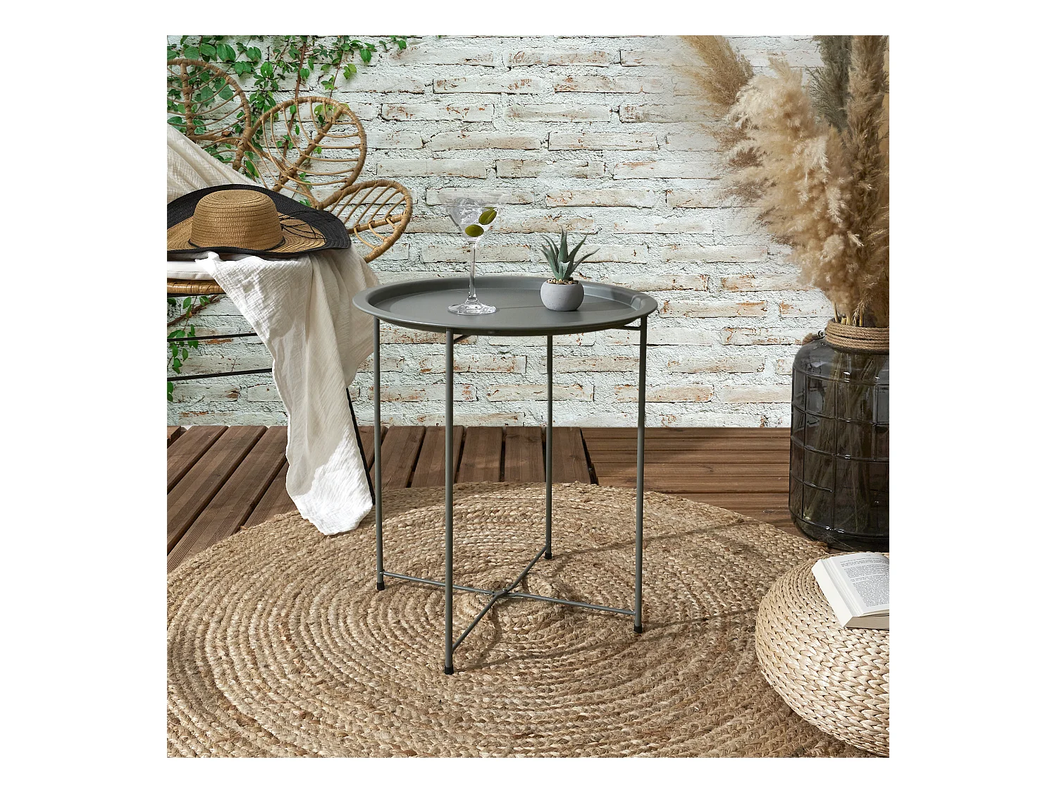 Table Sienna Vert Olive Vert