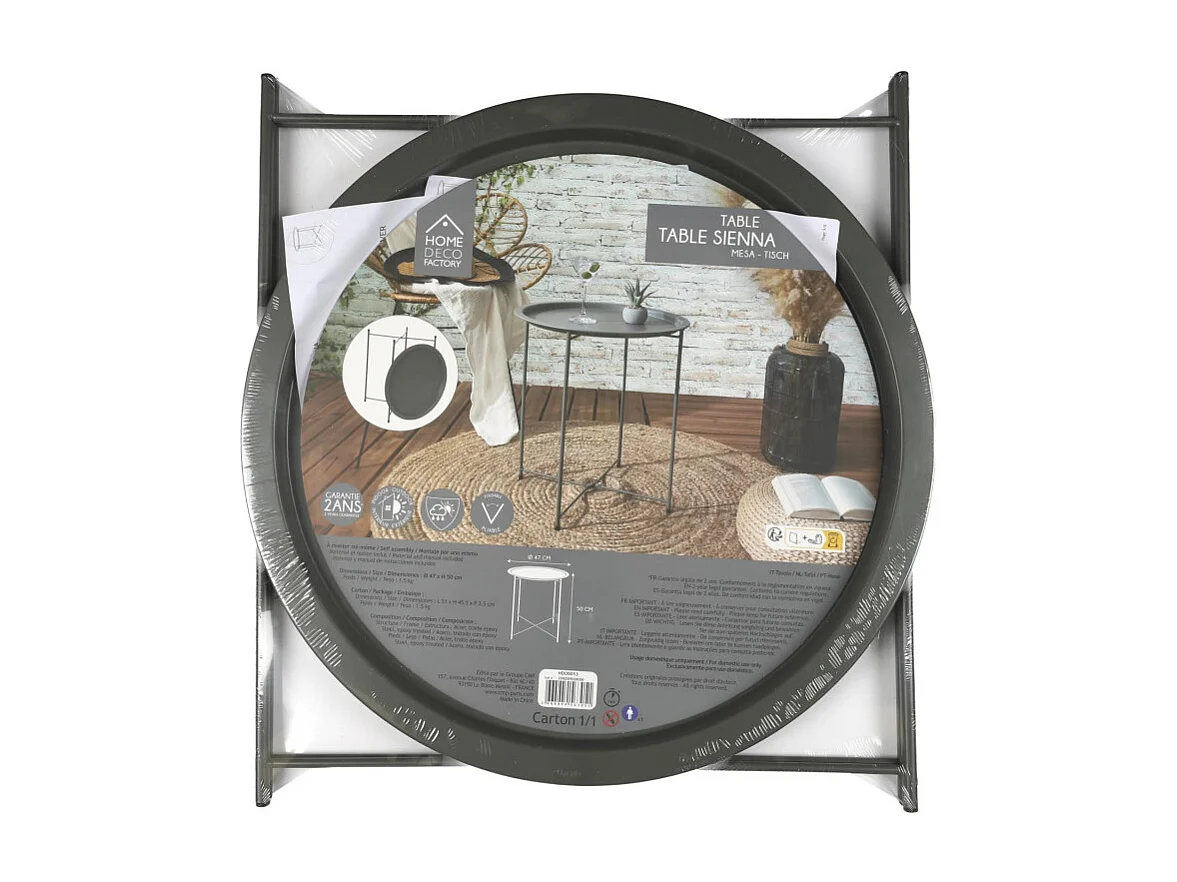 Table Sienna Vert Olive Vert