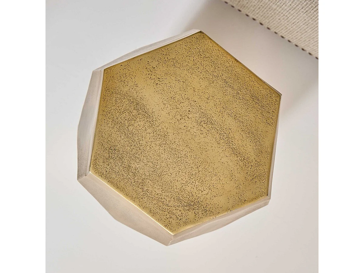 Aluminiowy stolik boczny L38 cm - RAOUL