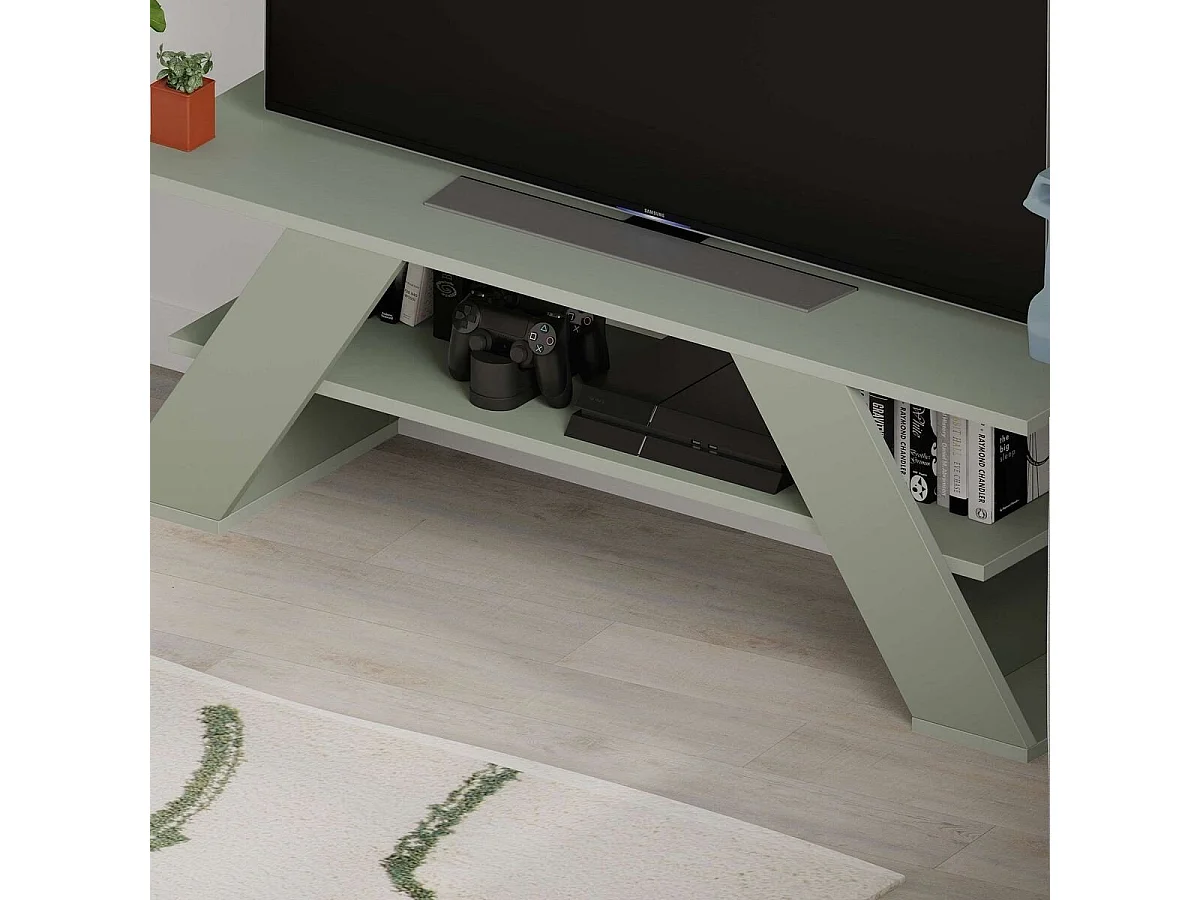 Mobile TV 3 ripiani L120 cm - Farfalla