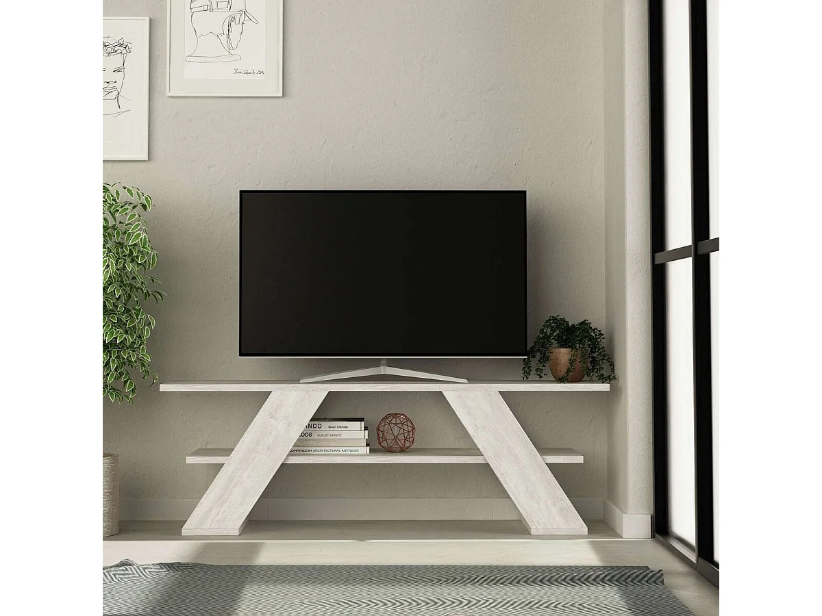 TV-Möbel 3 Regale L120 cm - Farfalla