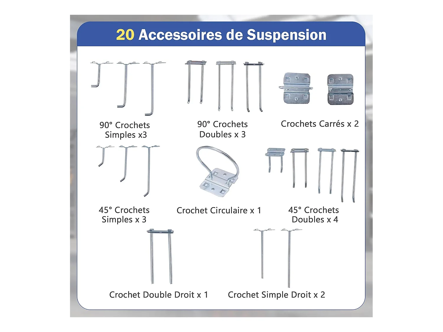 Établi Atelier Garage avec Étagères et Tiroirs 2 Panneaux Perforés, Table de Travail Cadre en Métal avec 20 Crochets de Suspension, 81 x 41 x 156 cm (Noir)