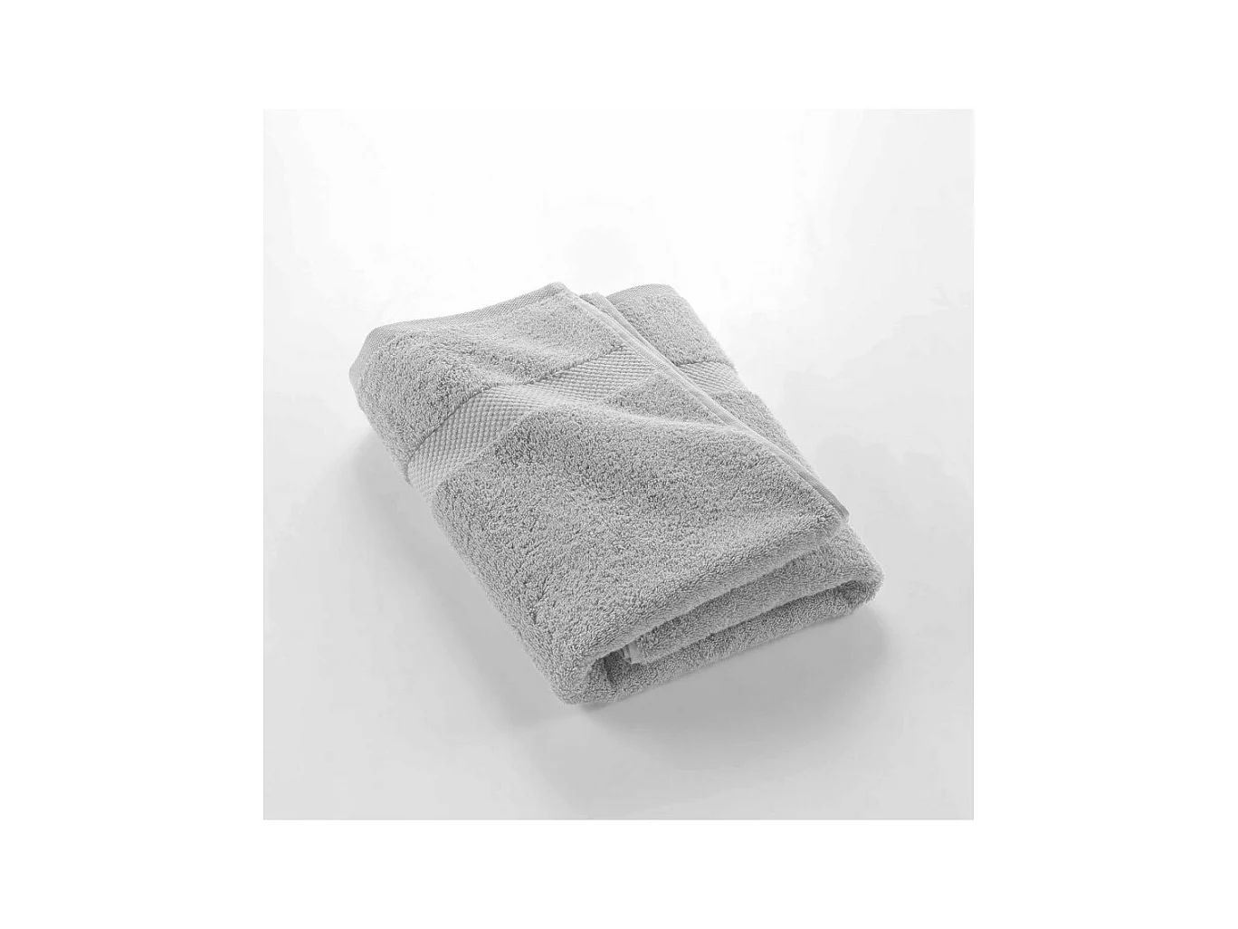 Drap de Bain "Elegance" 90x150cm Gris Perle