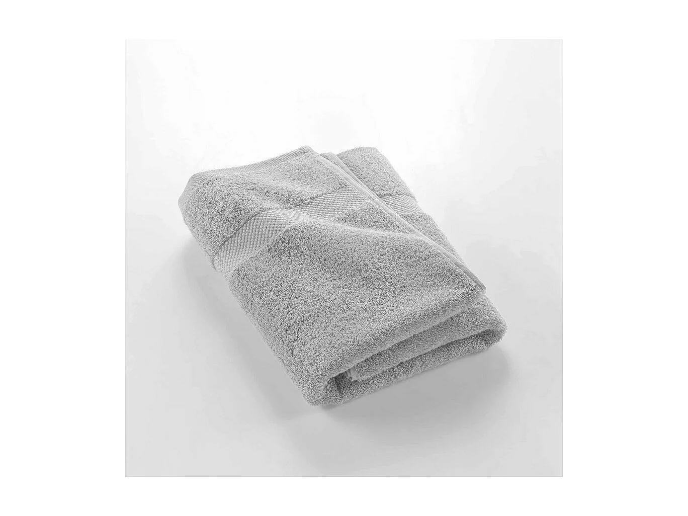 Drap de Bain "Elegance" 90x150cm Gris Perle