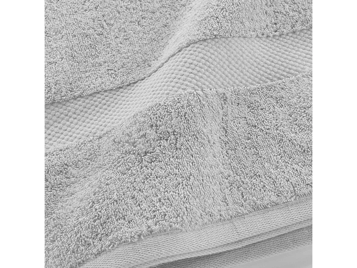 Drap de Bain "Elegance" 90x150cm Gris Perle