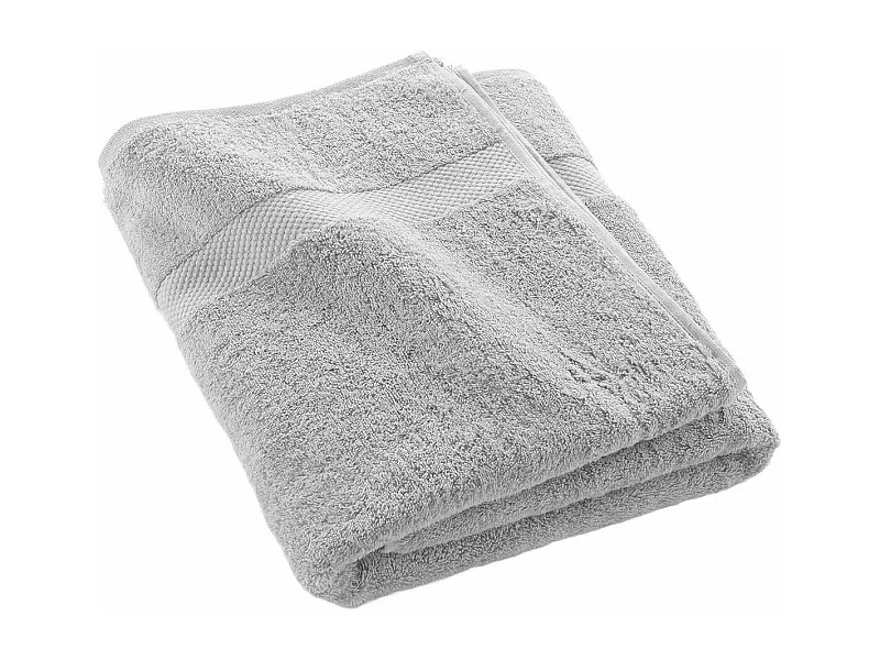 Drap de Bain "Elegance" 90x150cm Gris Perle