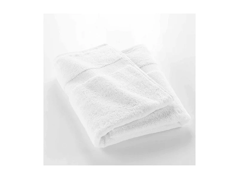 Drap de Bain "Elegance" 90x150cm Blanc