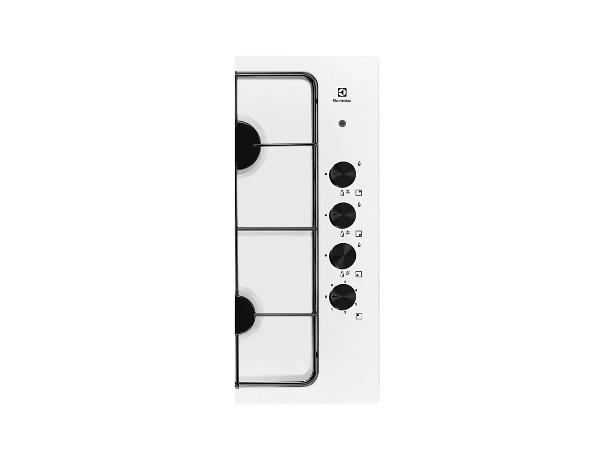 Electrolux Table de cuisson mixte 55cm 4 feux blanc - EGL62821OW