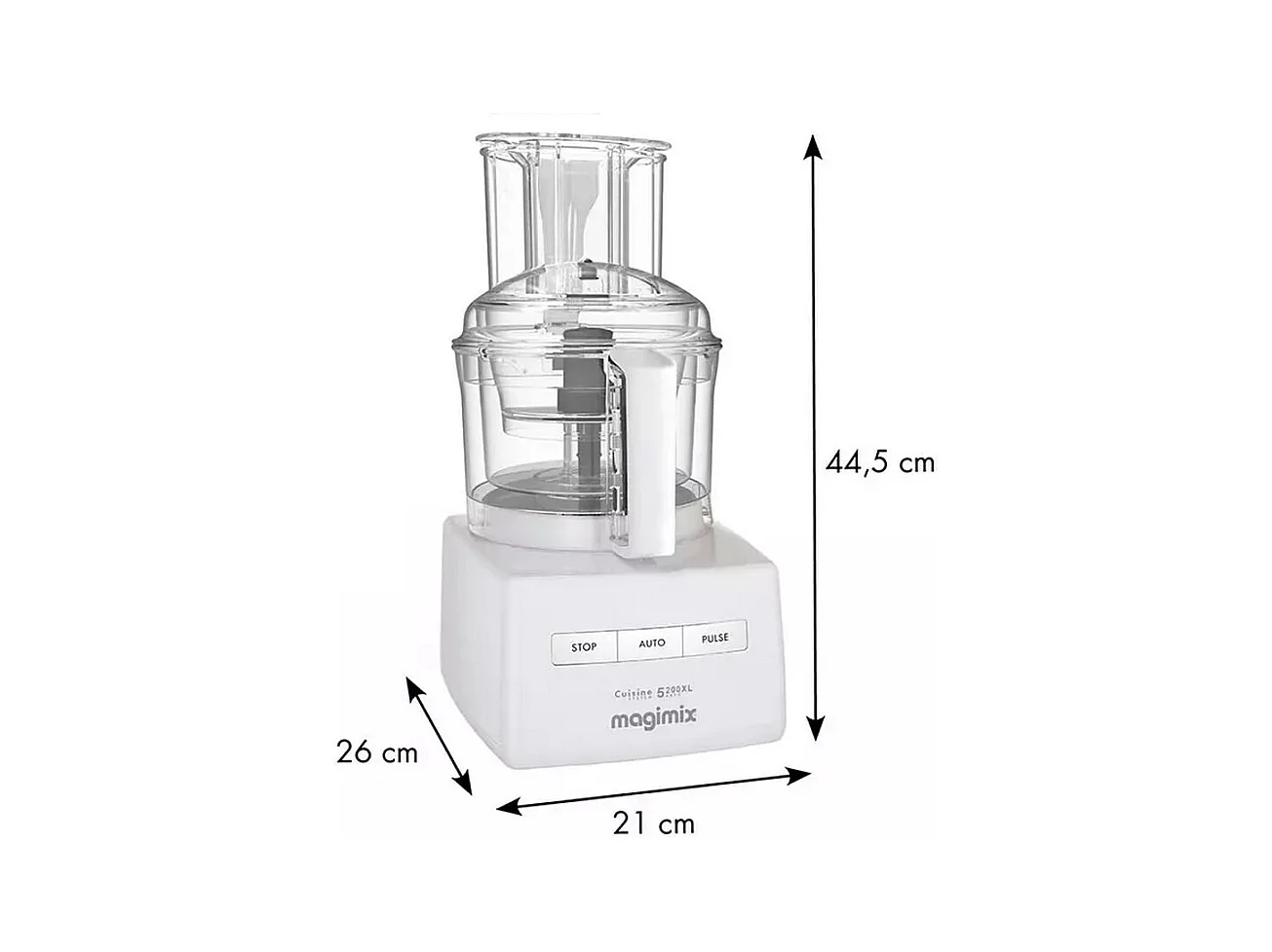 Magimix Robot multifonction 3.6l 1100w - 18590 F