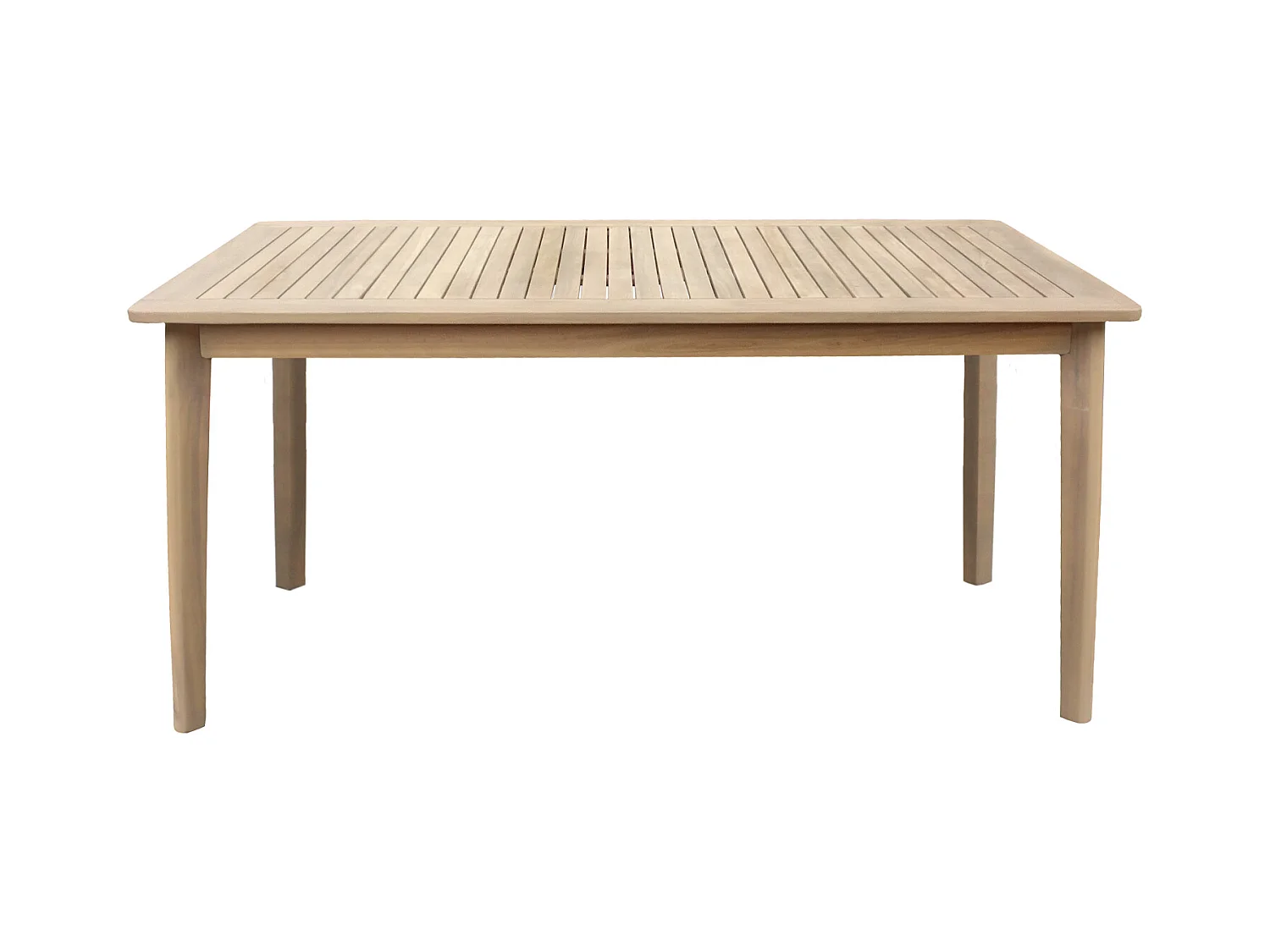 Rechteckiger Tisch 160cm aus Akazienholz SIMILAN