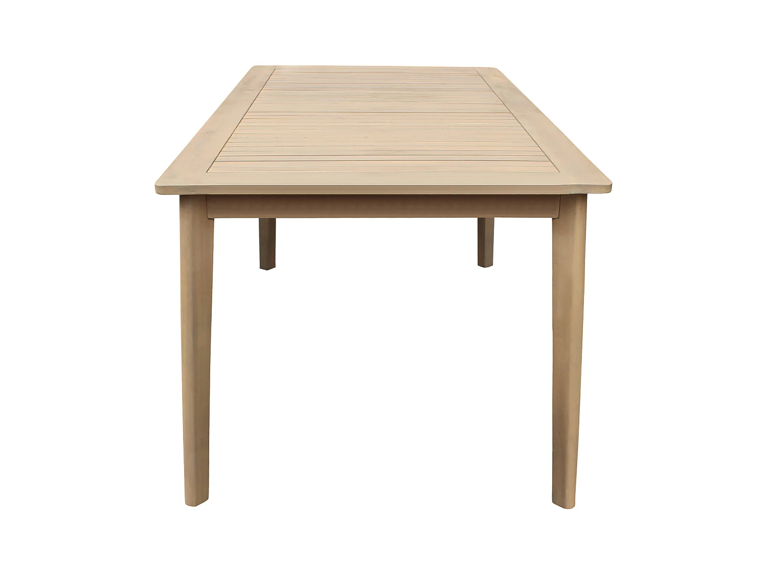 Rechteckiger Tisch 160cm aus Akazienholz SIMILAN