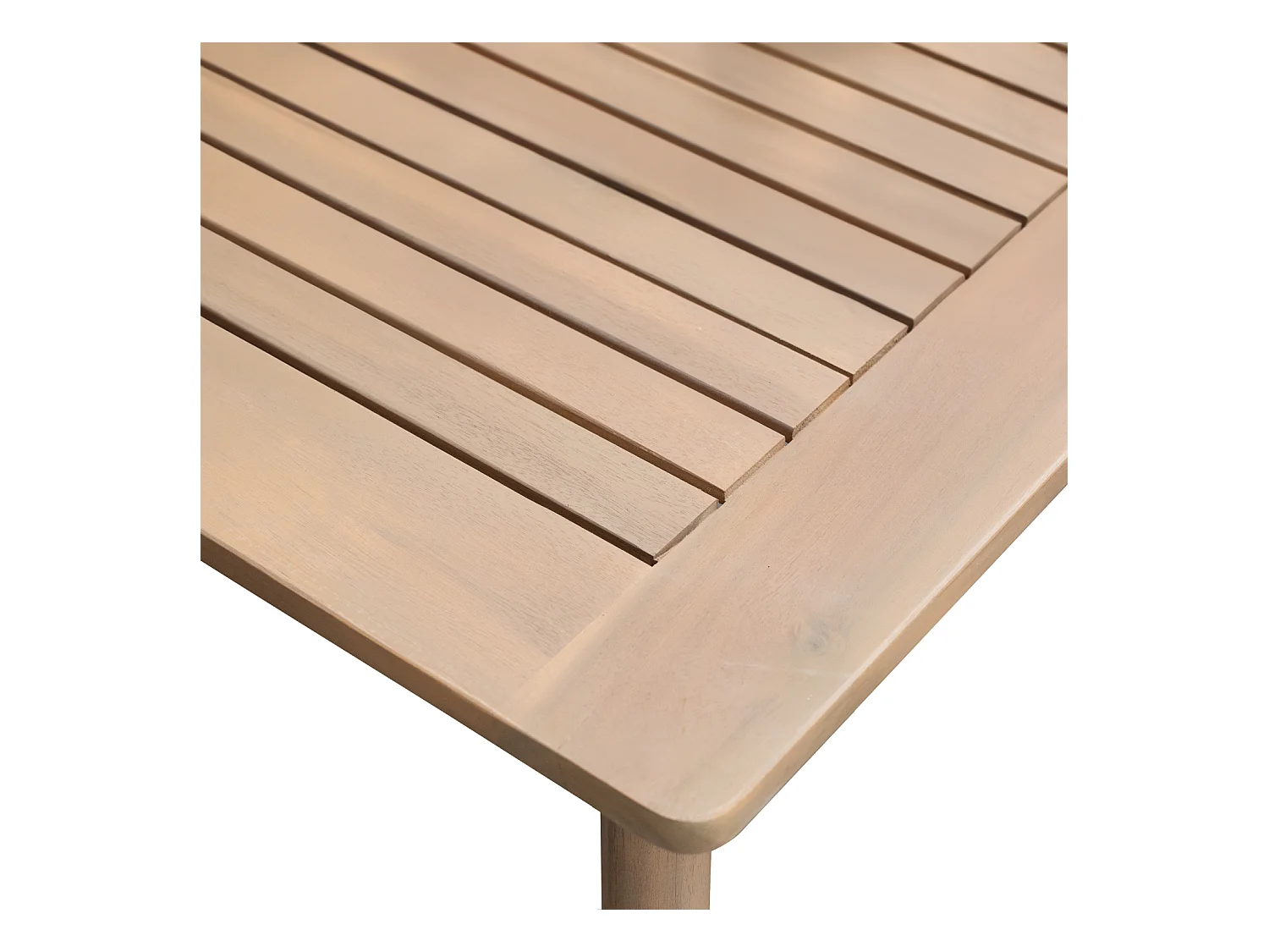 Rechteckiger Tisch 160cm aus Akazienholz SIMILAN