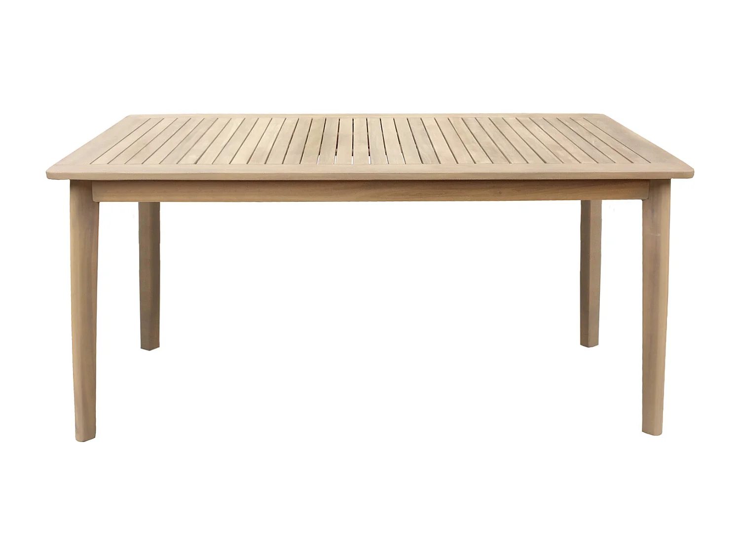 Rechteckiger Tisch 160cm aus Akazienholz SIMILAN