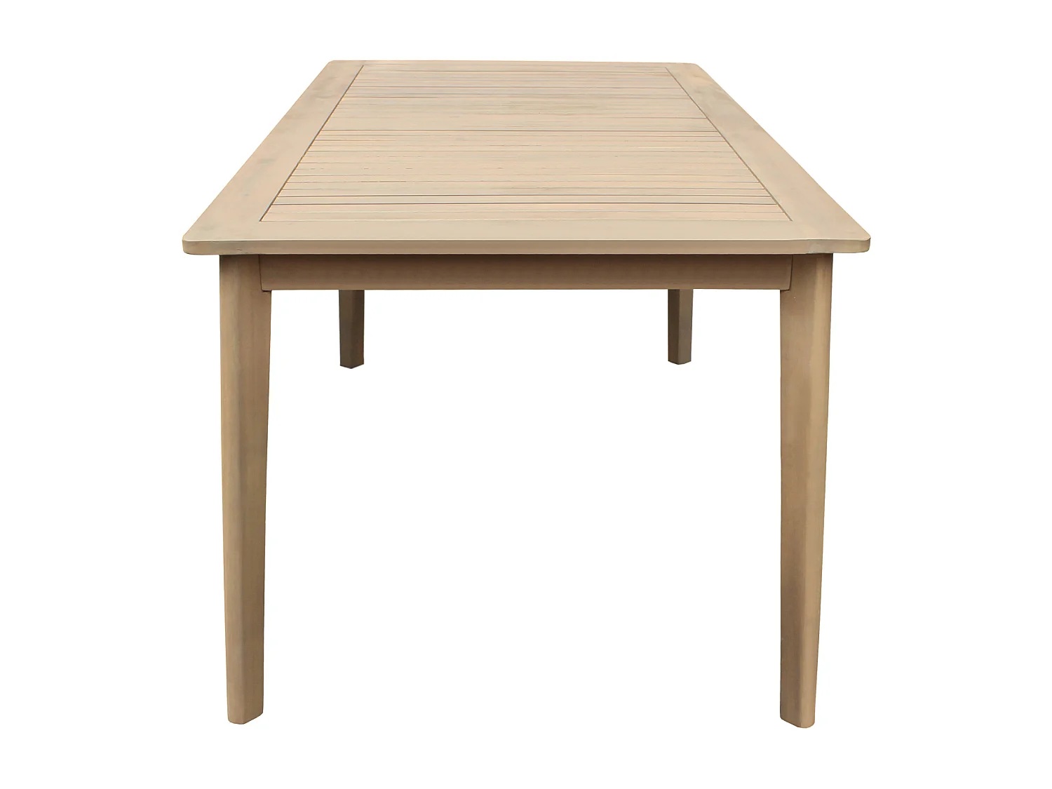 Rechteckiger Tisch 160cm aus Akazienholz SIMILAN