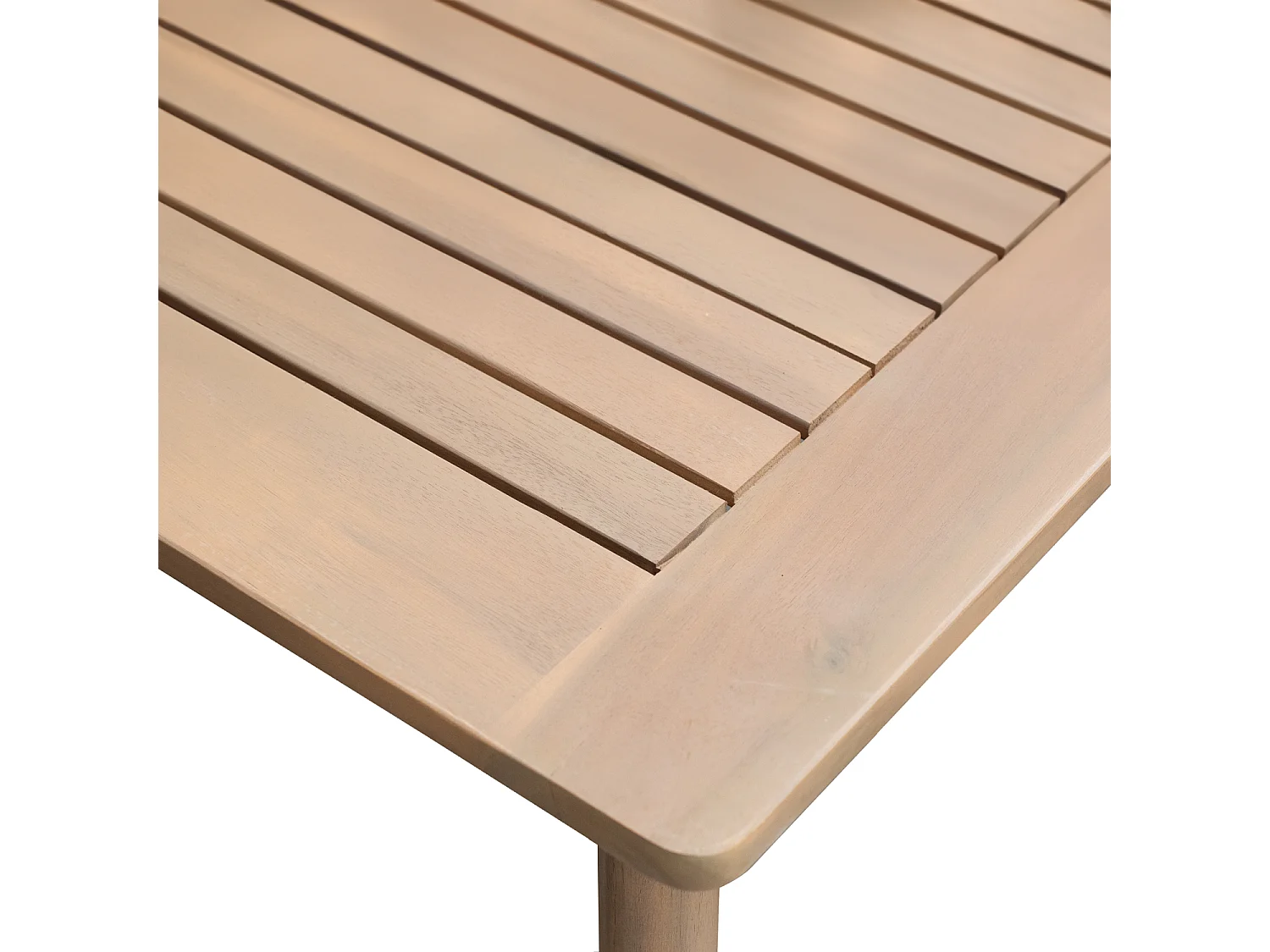 Rechteckiger Tisch 160cm aus Akazienholz SIMILAN