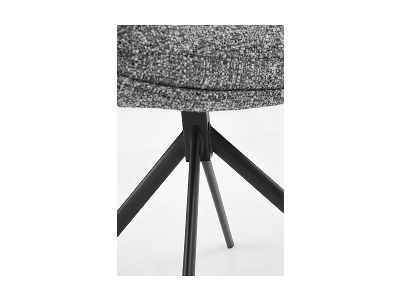 Lot de 4 fauteuils capitonnés en tweed vert