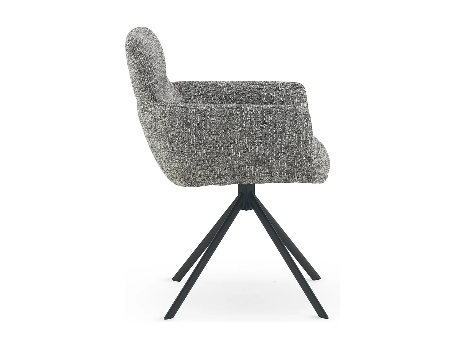 Pack 4 sillones tapizados tweed verde