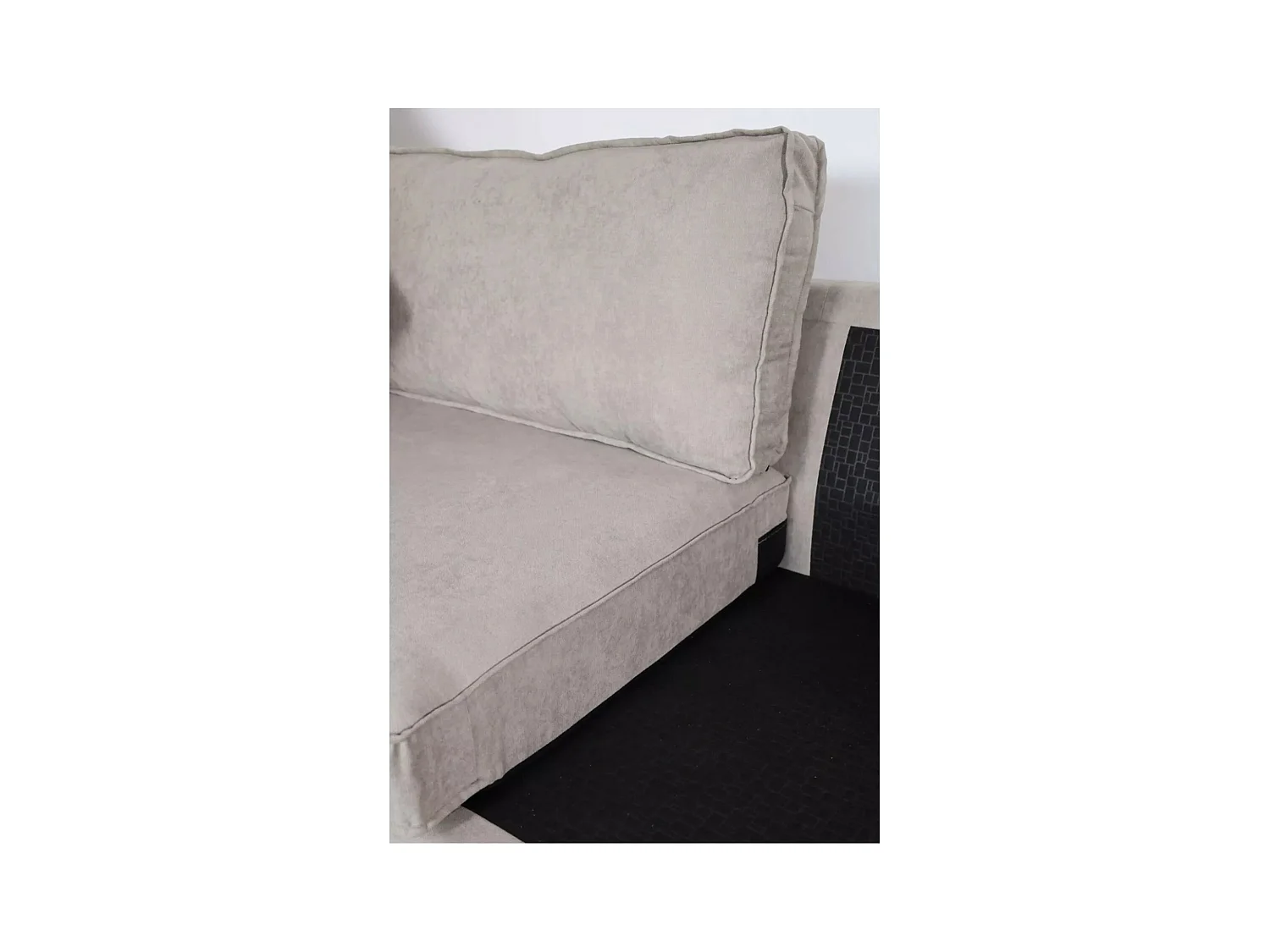 Ecksofa Brisel R/Stoffbezug/Beige