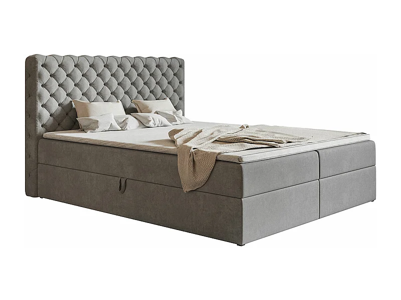 AX LIVING lit boxspring Bonio VIII 140 cm confort de sommeil maximal JS90