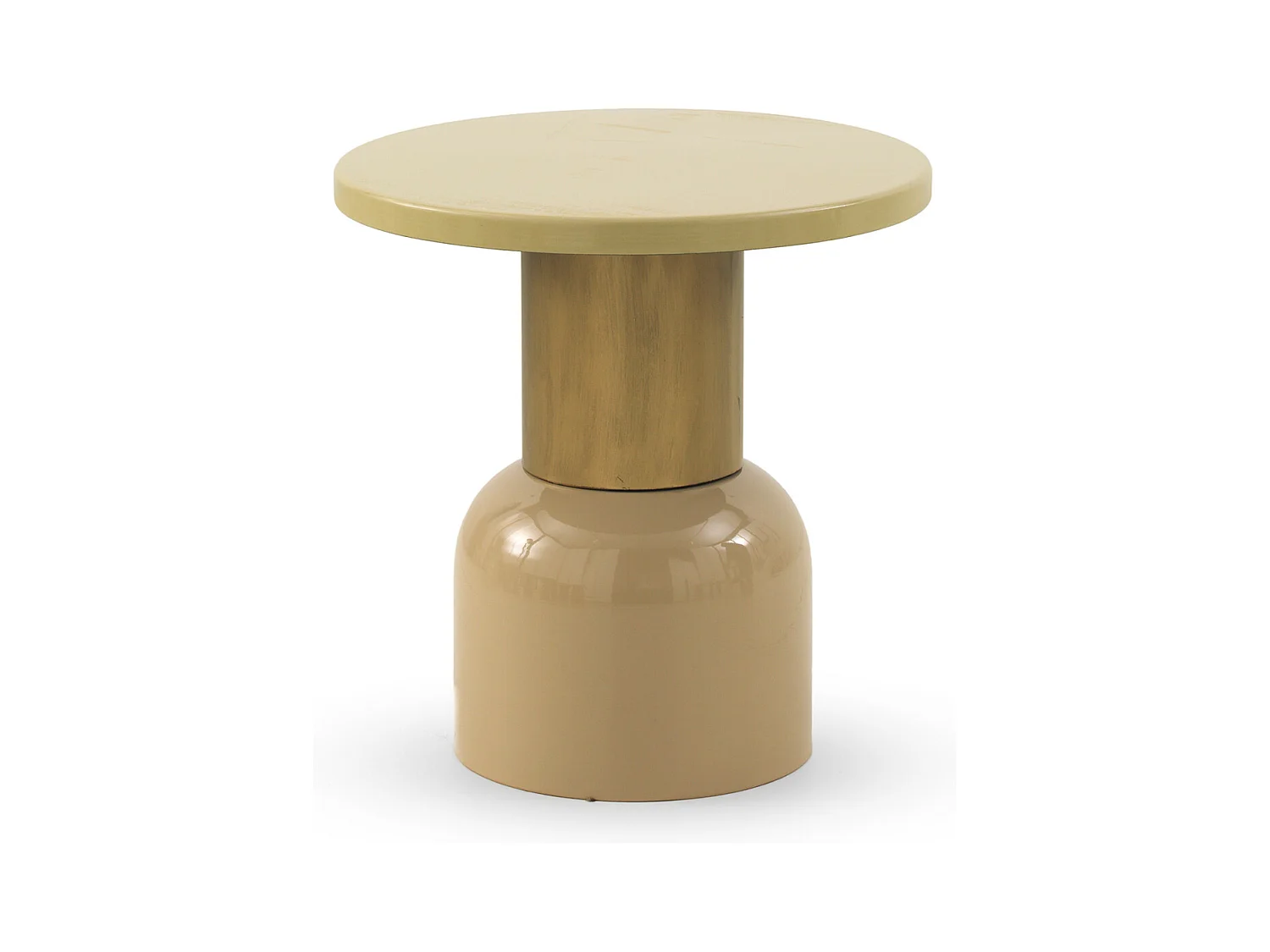 Table d'appoint en métal