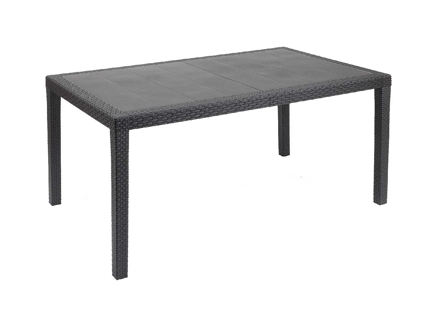 Table à manger extérieure Prince effet rotin