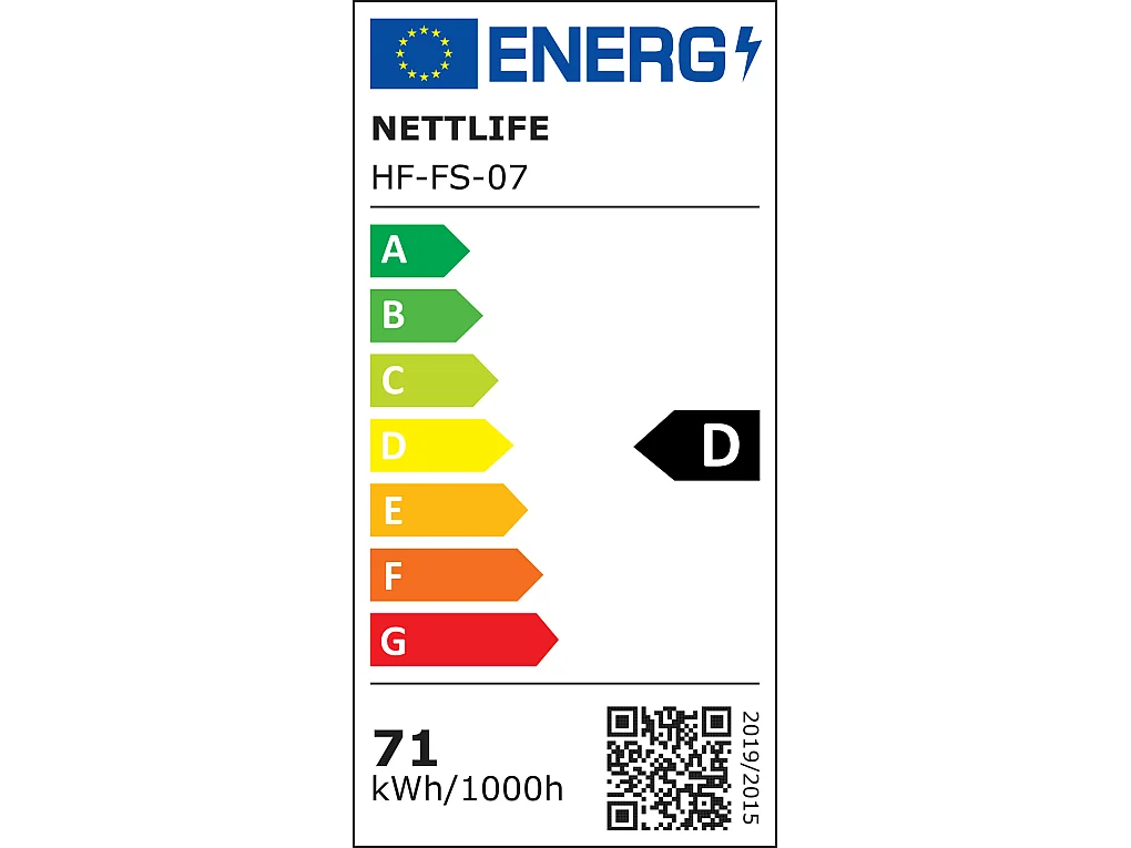 NETTLIFE Ventilateur de plafond avec éclairage et télécommande  - Lampe de plafond LED dimmable, fonction de timer , design créatif 6 lumières