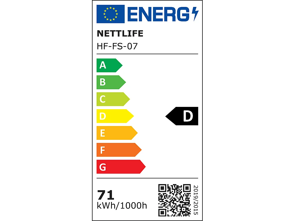 NETTLIFE Ventilateur de plafond avec éclairage et télécommande  - Lampe de plafond LED dimmable, fonction de timer , design créatif 6 lumières