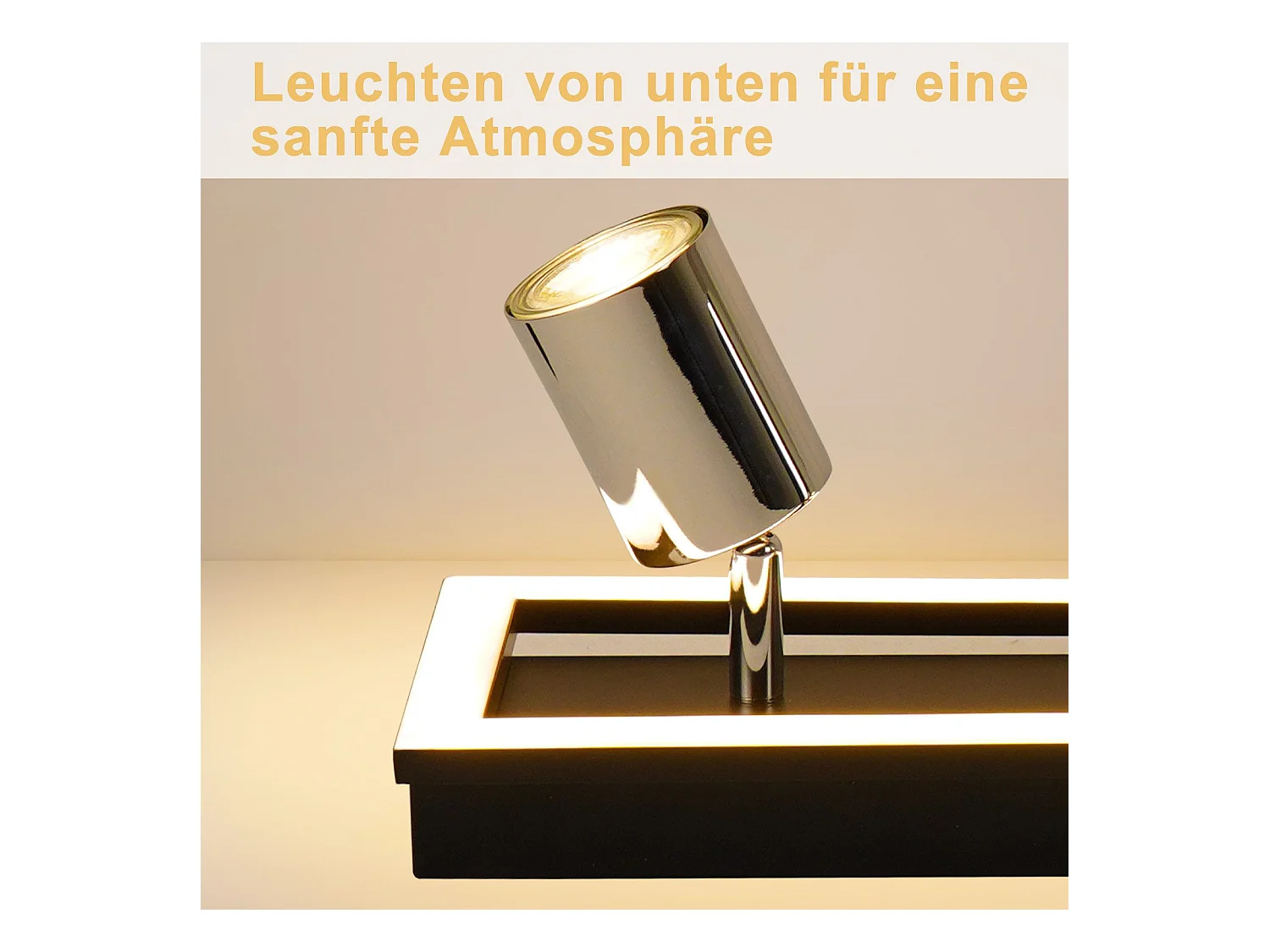 NETTLIFE 3-vlams LED plafondspot, zwart, GU10, verstelbaar, 15 W, warm wit