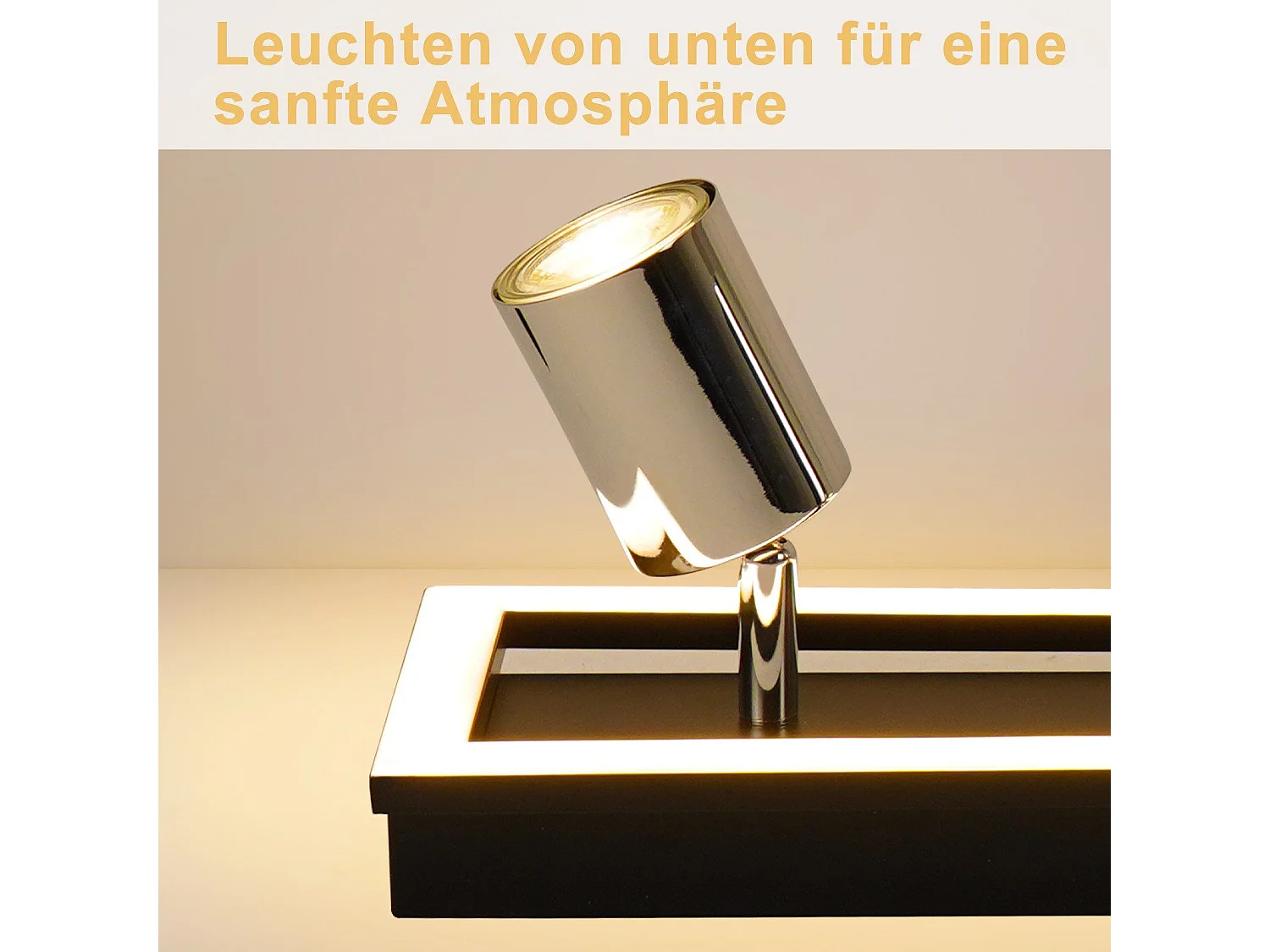 NETTLIFE 3-Flammiger LED Deckenstrahler, Schwarz, GU10, verstellbar, 15W, Warmweiß