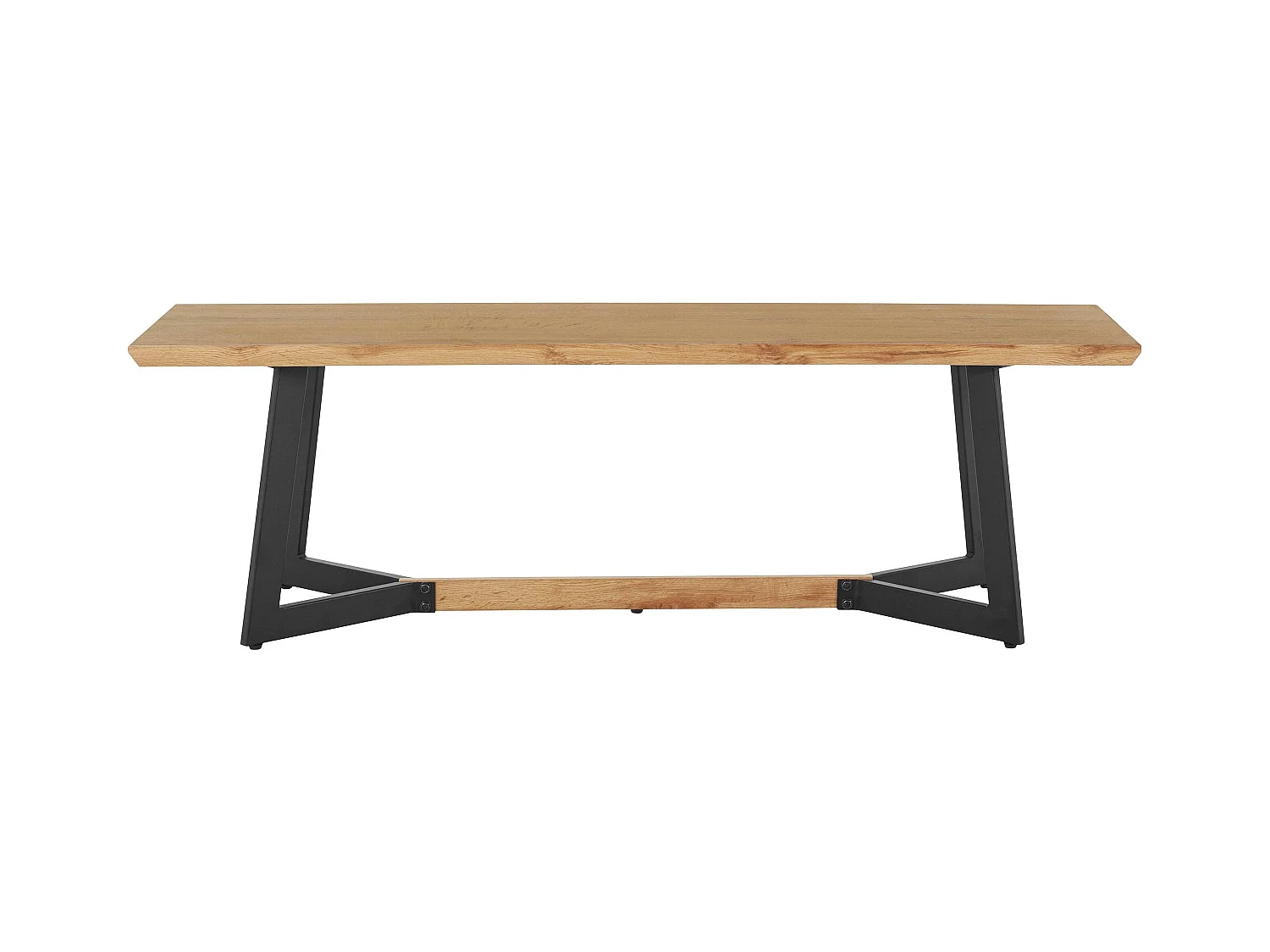 Panchina in MDF nero