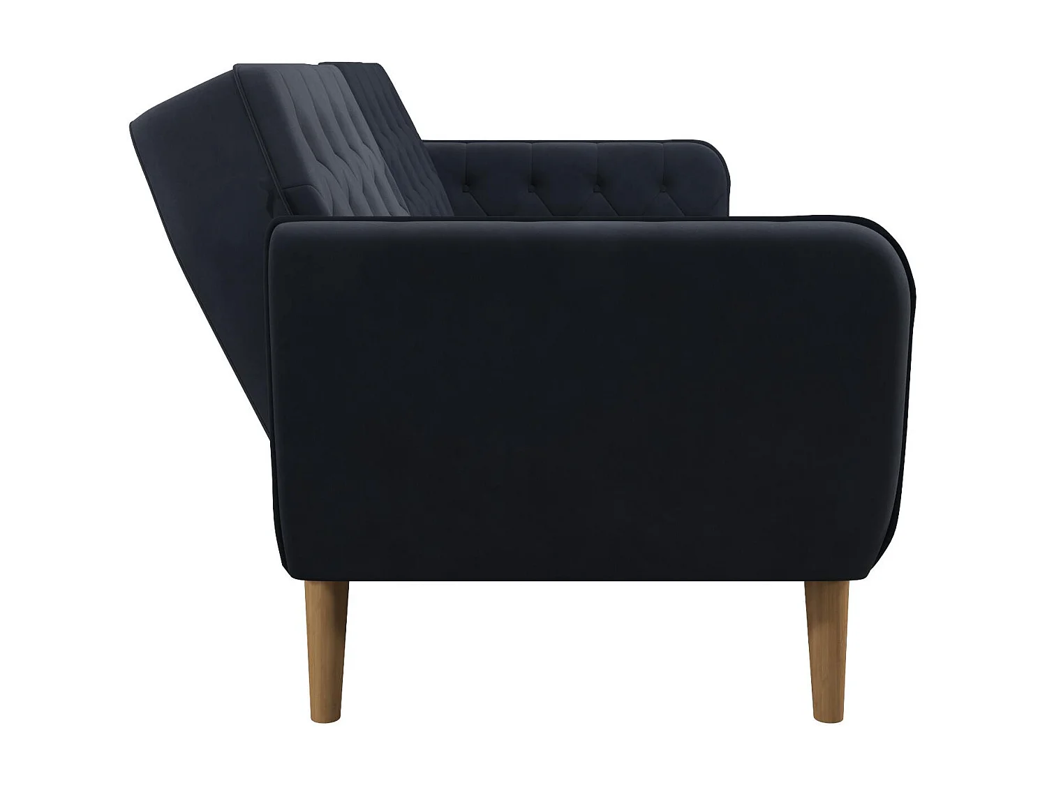 Tallulah | Canapé-lit 3 places en bleu velours