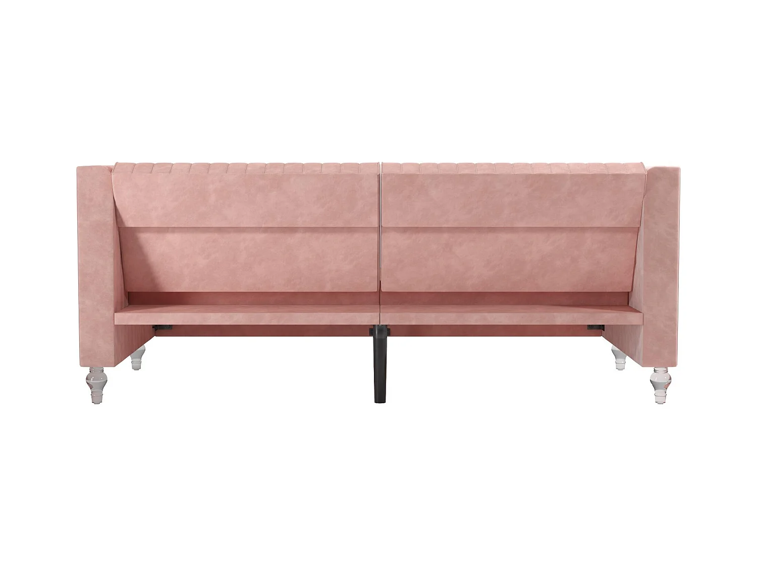 Arabelle | Canapé-lit 3 places en velours rose