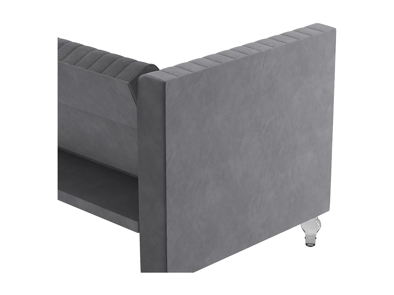 Arabelle | Canapé-lit 3 places en velours rose