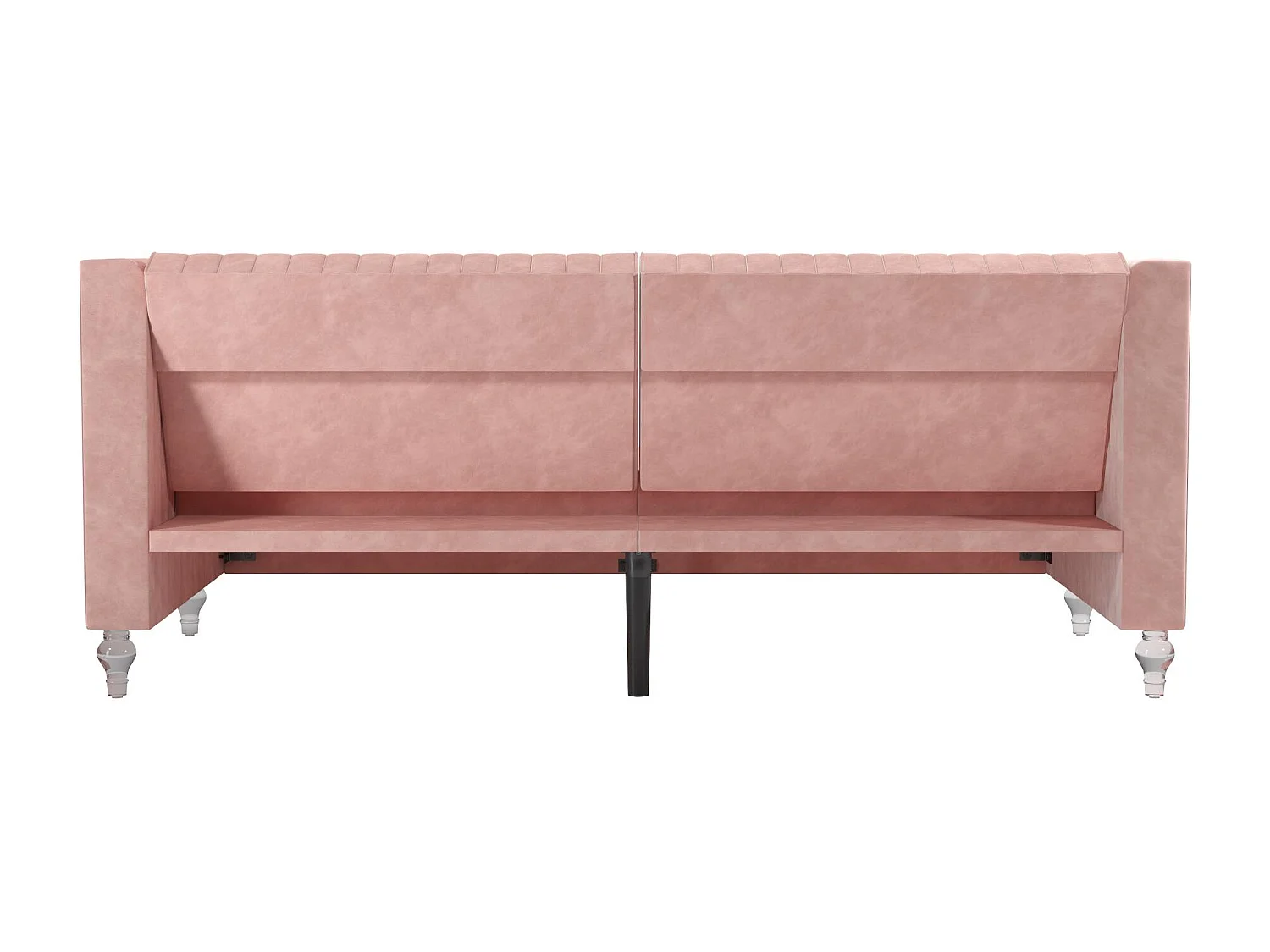 Arabelle | Canapé-lit 3 places en velours rose