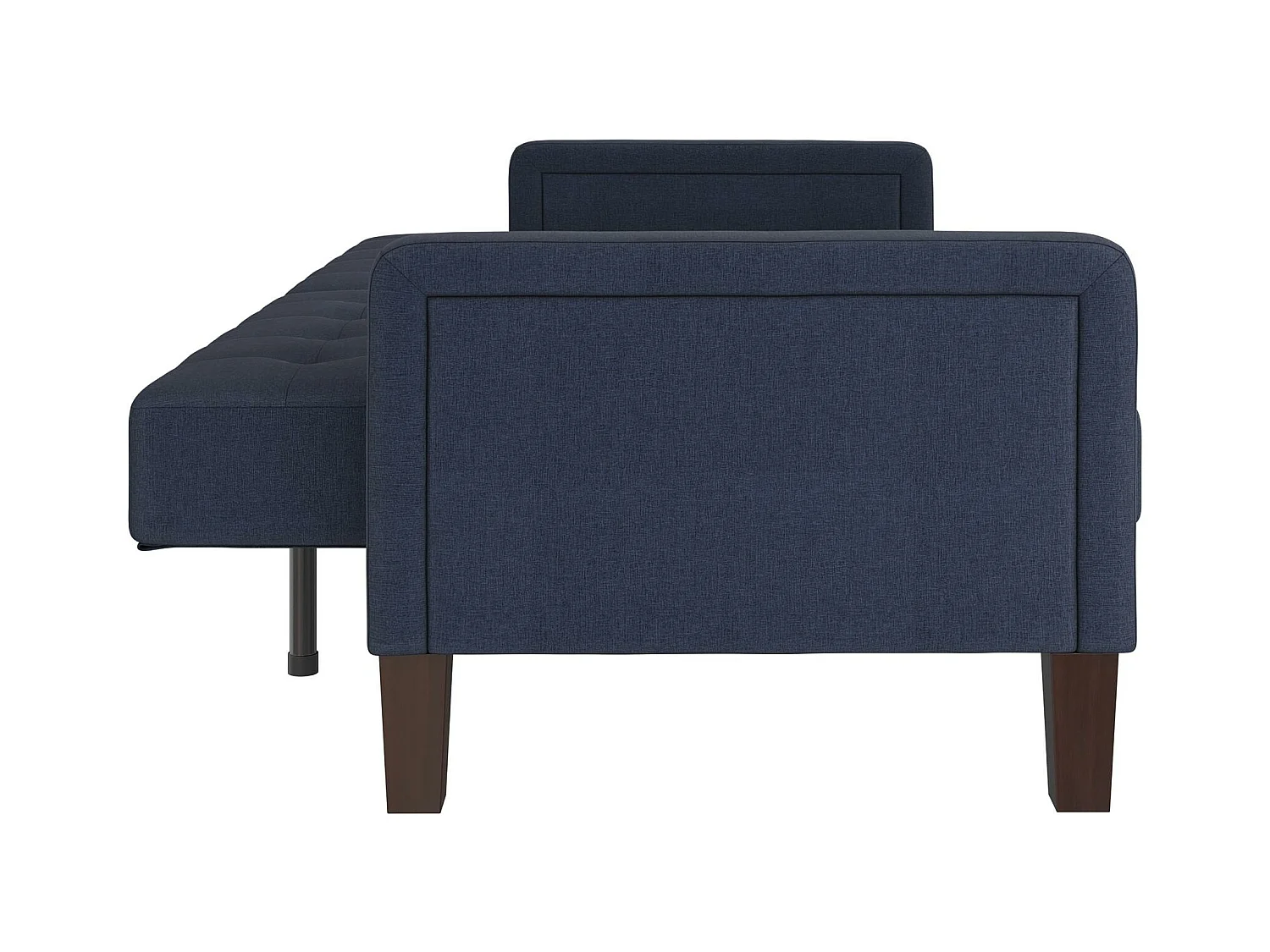 Porter | Canapé lit 3 places en lin bleu marine