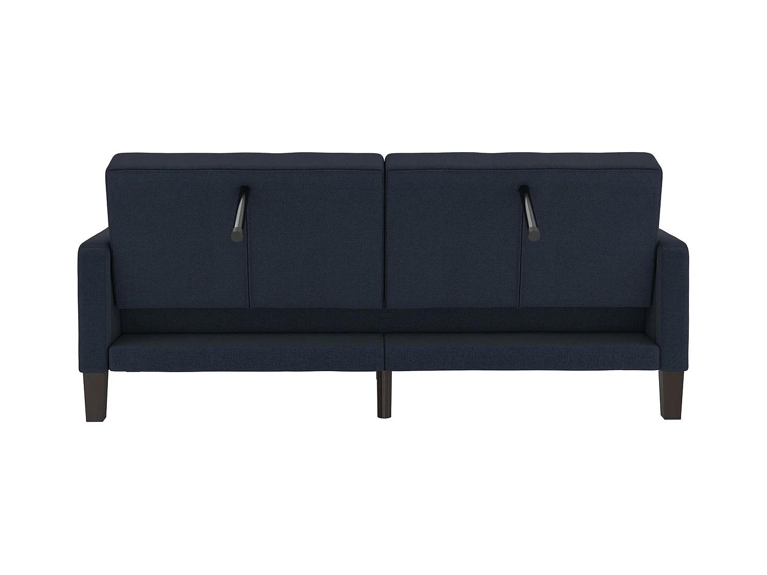 Porter | Canapé lit 3 places en lin bleu marine