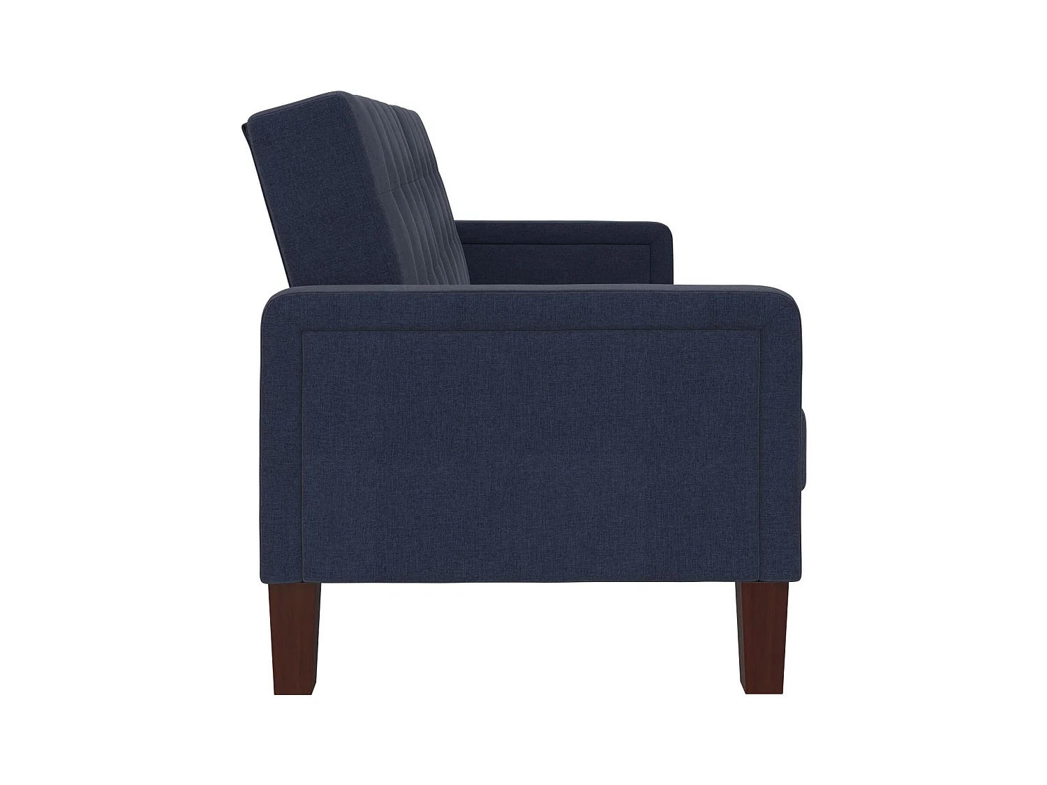 Porter | Canapé lit 3 places en lin bleu marine