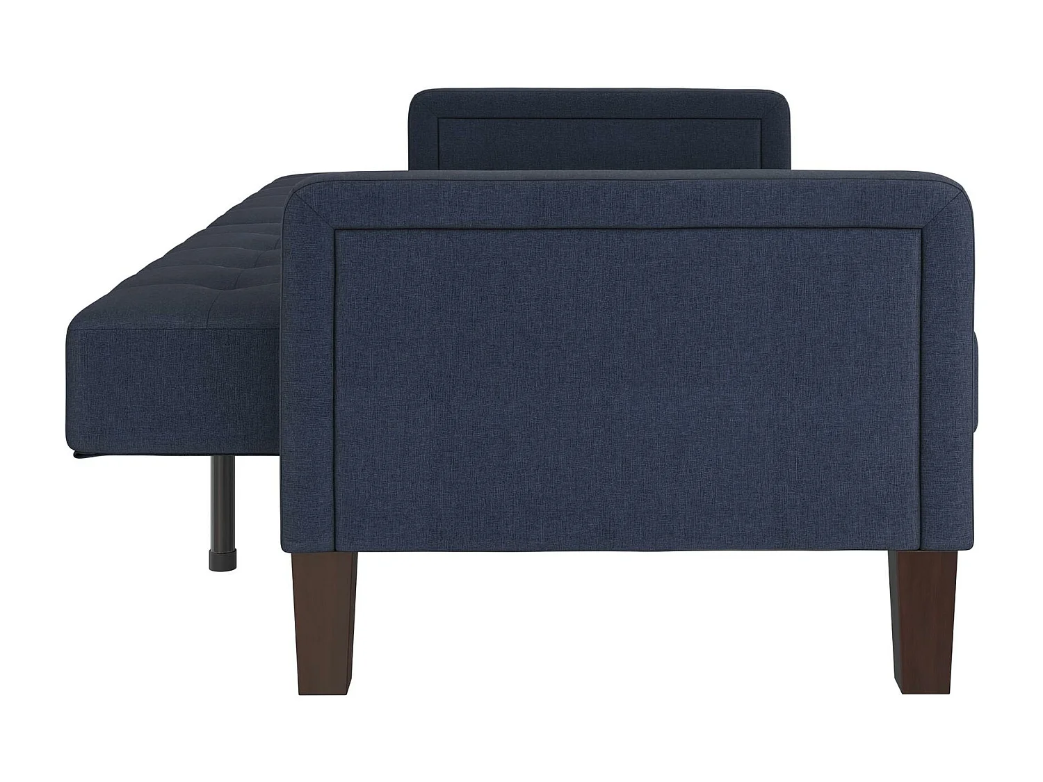 Porter | Canapé lit 3 places en lin bleu marine